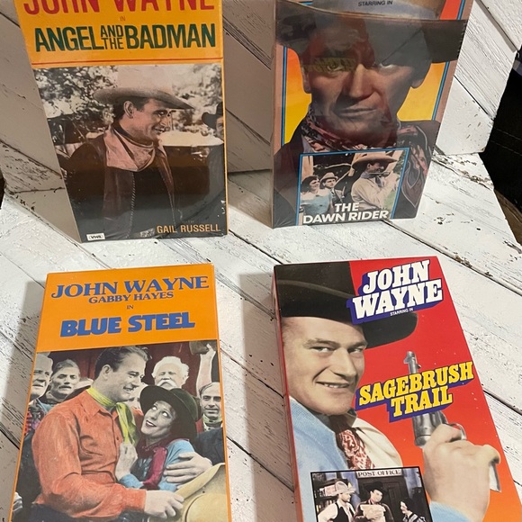 VHS John Wayne Film Fest 4 classic movie set - Picture 2 of 5